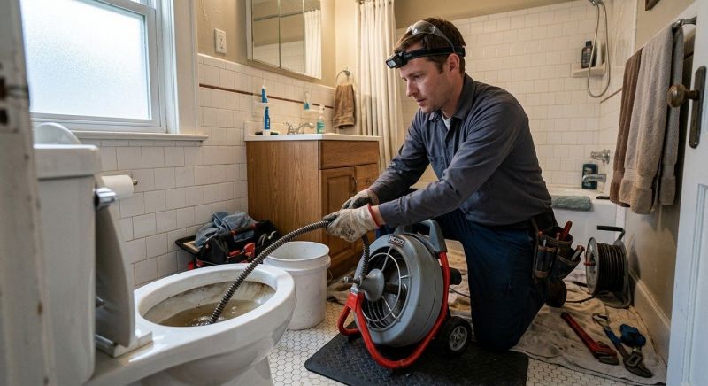 Drainage Pipe Unclogging in Columbus, OH