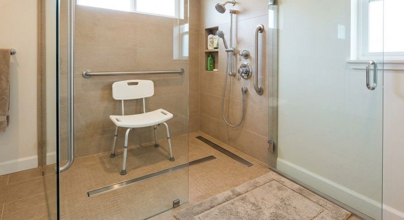 Elderly Shower Installation in Framingham, MA