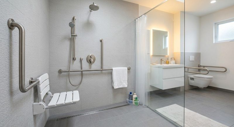 Accessible Shower Construction in Framingham, MA