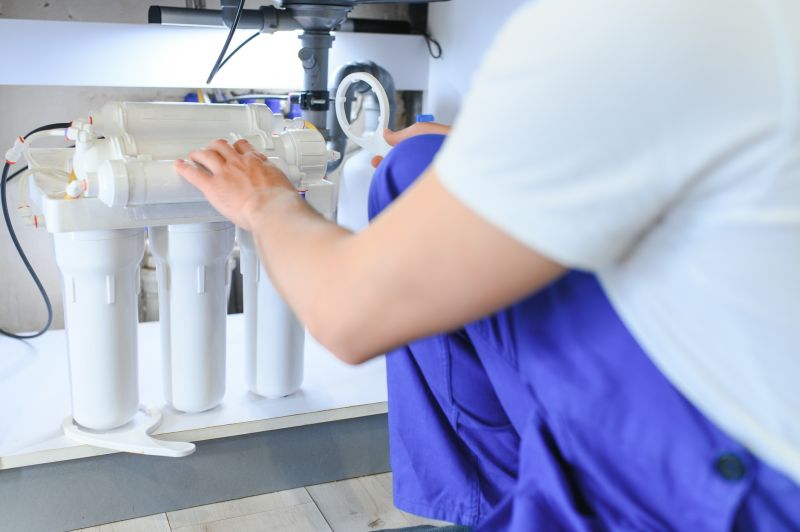 Inside Water Filter Components