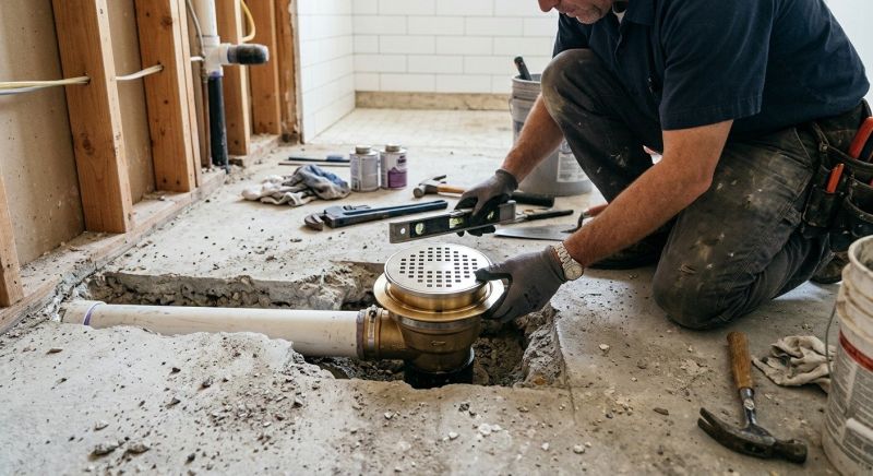 Garage Drainage Installation in Denver, CO