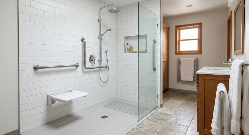 Mobility Shower Installation in Framingham, MA
