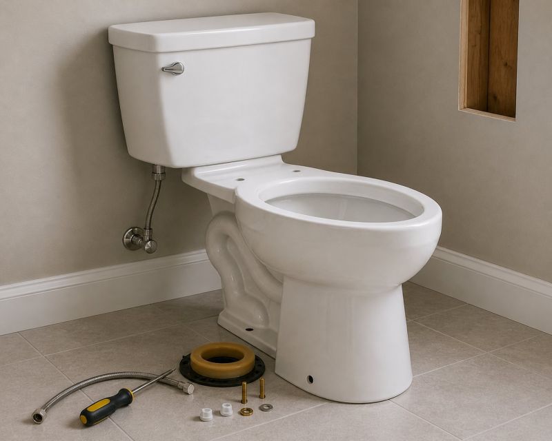 New Toilet Installation in Denver, CO