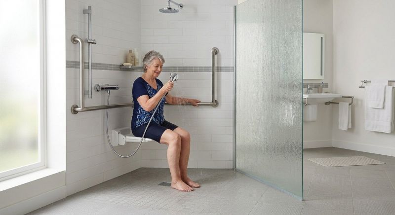 Senior Shower Installation in Venice, FL